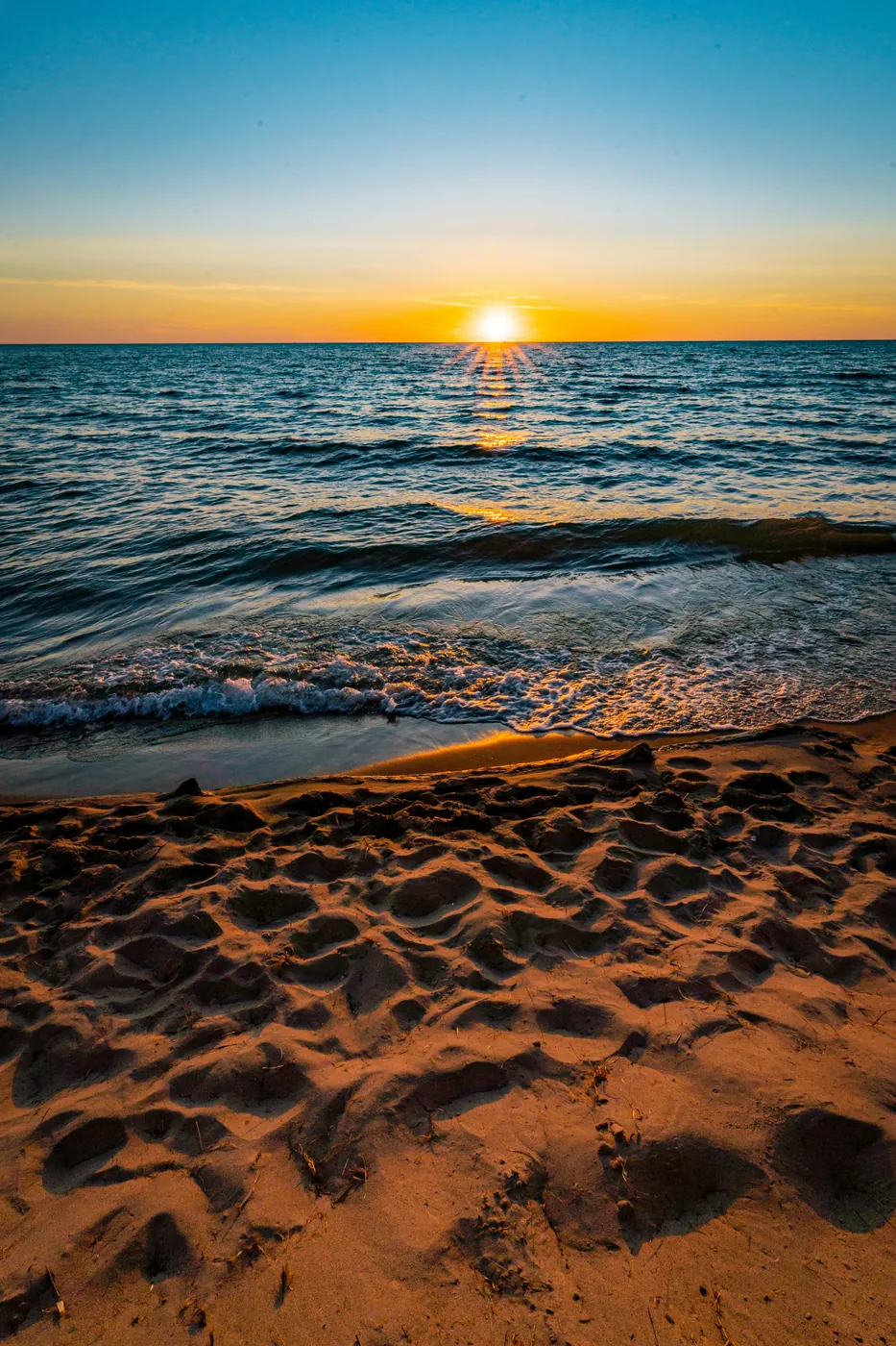 Oval Beach & Lake Michigan